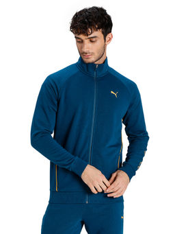 Puma - Vk Logo Mens Blue Casual Jacket
