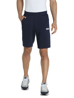 Puma - Ess Sweat 10 Bermudas Tr M Mens Navy Blue Casual Shorts