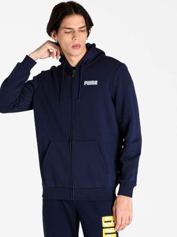 Puma - ESS Mens Navy Blue Casual Jacket