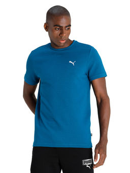 Puma - Ottoman Mens Blue Casual T-shirt