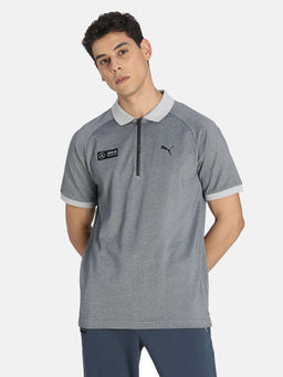 Puma - Mercedes AMG Petronas Motorsports F1 2-Tone Grey Mens Casual Polo