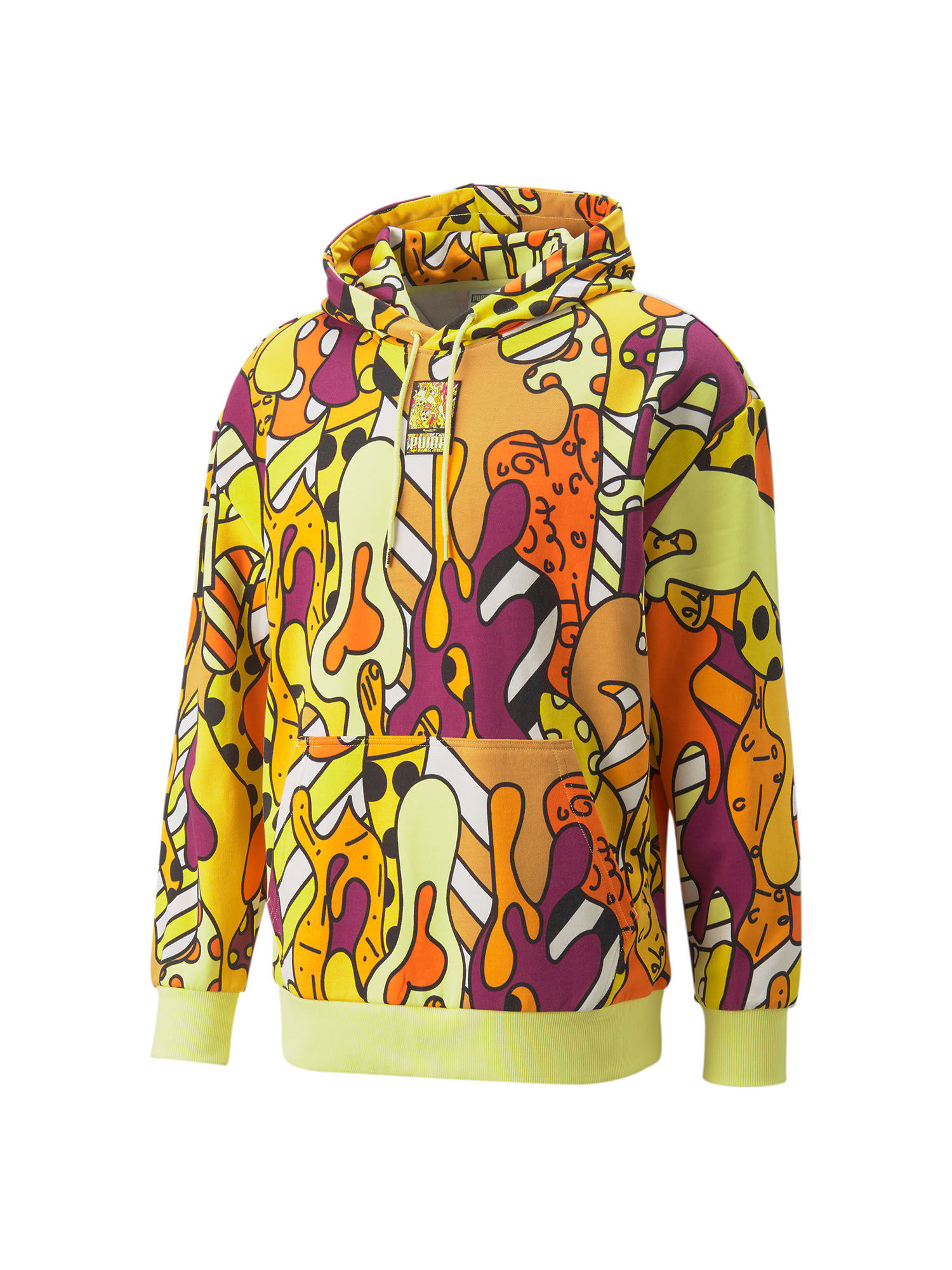 Buy Puma x BRITTO AOP Yellow Hoodie 