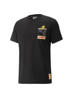 Puma - x HARIBO Relaxed Fit Unisex Loose Black T-Shirt