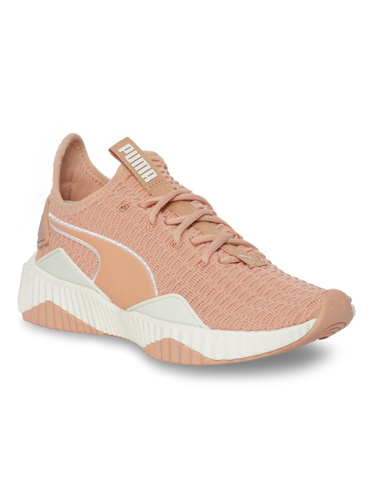 puma defy white pink