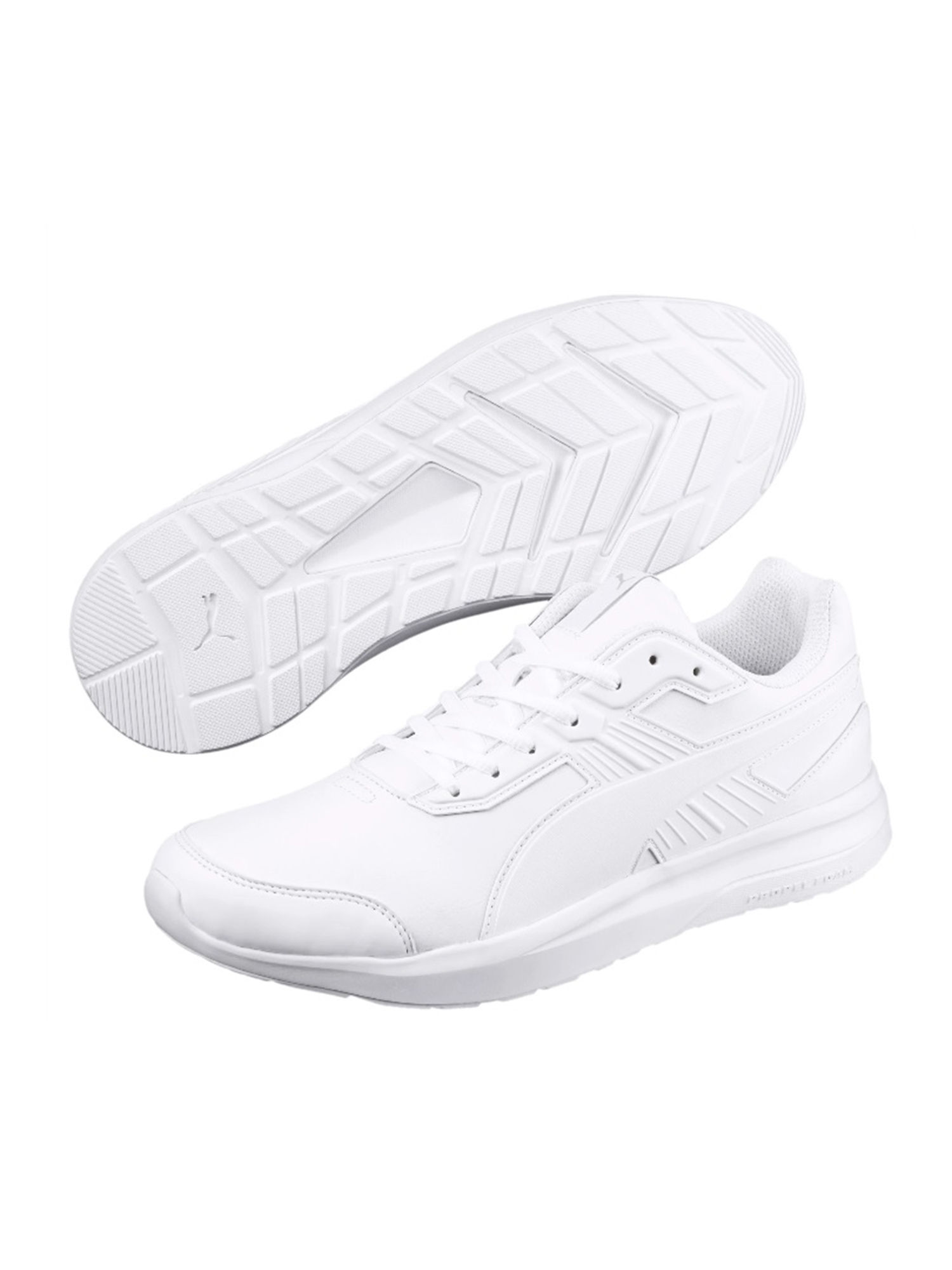 Puma White Escaper SL Unisex Sneakers 