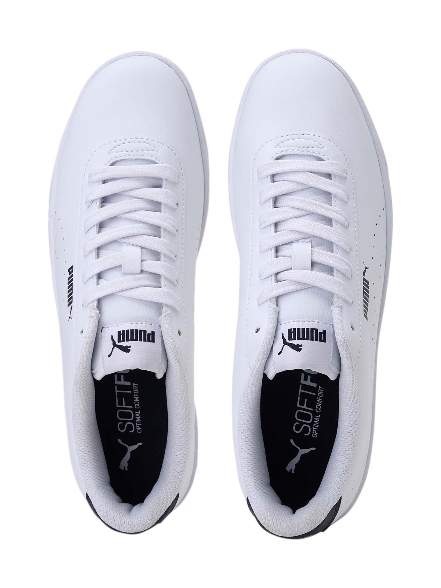 puma court pure white