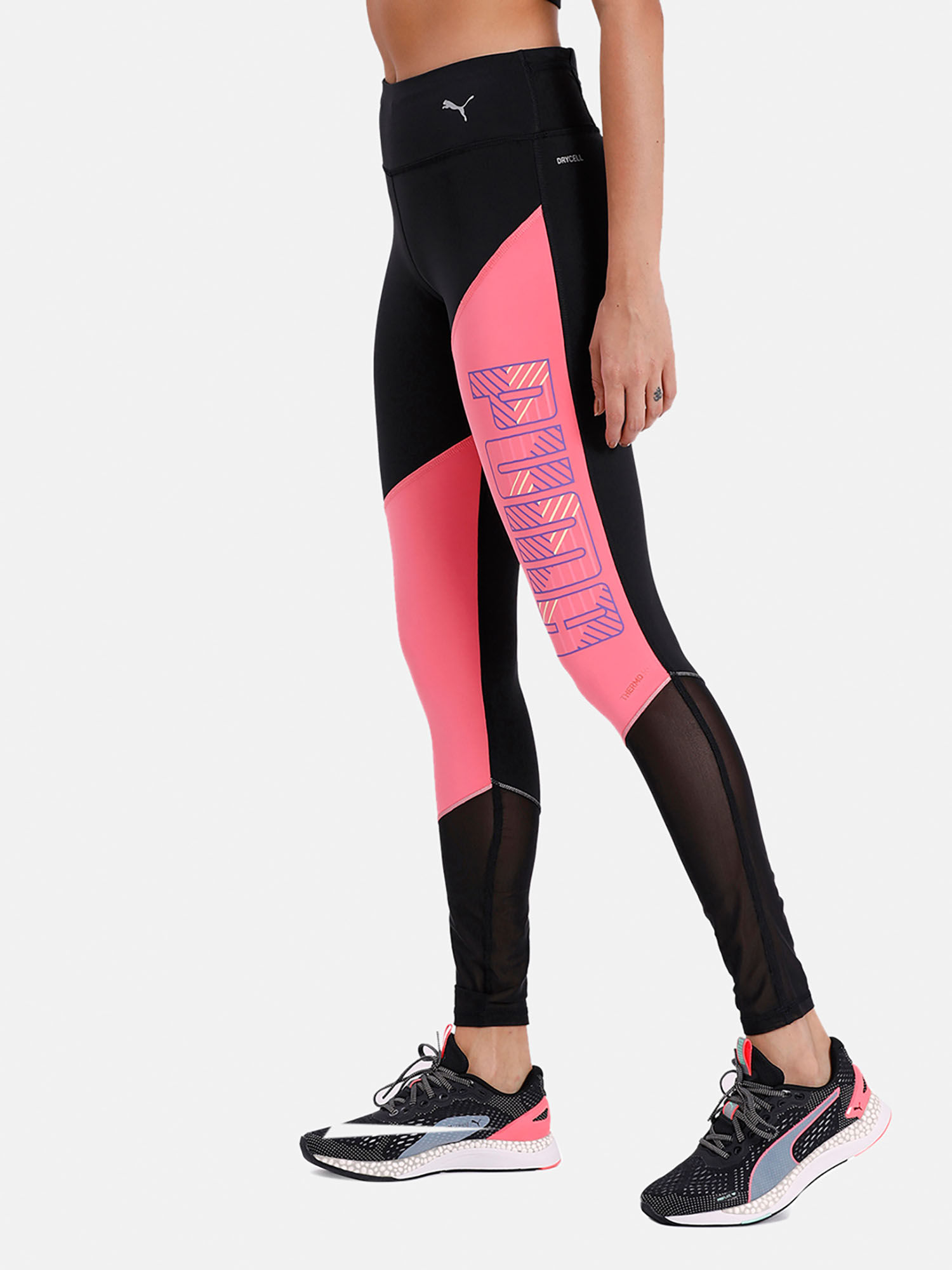 Lap Excite Summer dryCELL Black Tights 