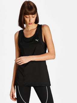 Puma - Train Favorite Black Womens Sports Tank Top