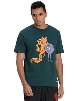 Puma - Green X Th Printed T-Shirt