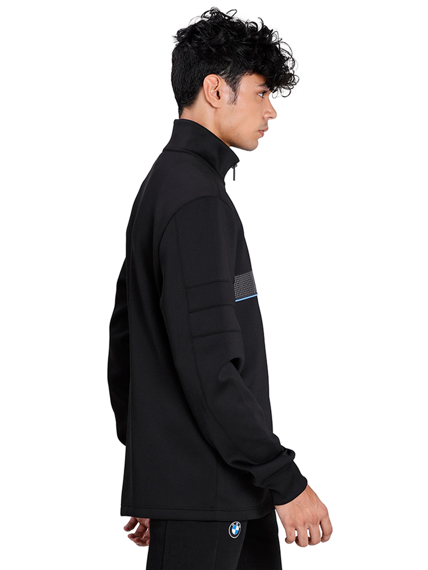 Puma Black BMW MMS Life Sweat Jacket (L 