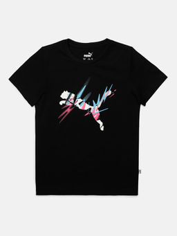 Puma - Neymar Jr Creativity Jr Kid's Unisex Black T-Shirt