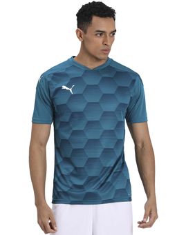 Puma - Blue TeamFINAL 21 Graphic Jersey T-Shirt
