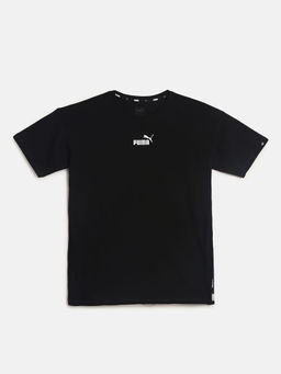 Puma - Power Elongated Girl's Black Casual T-Shirt