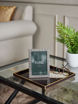 Pure Home + Living - Small Silver Zurri Photo Frame