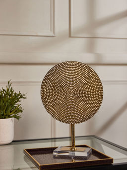 Pure Home + Living - Embossed Gold Decorative Accent