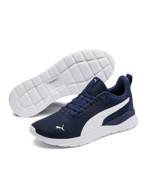 puma dark blue shoes