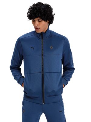 navy blue puma jacket