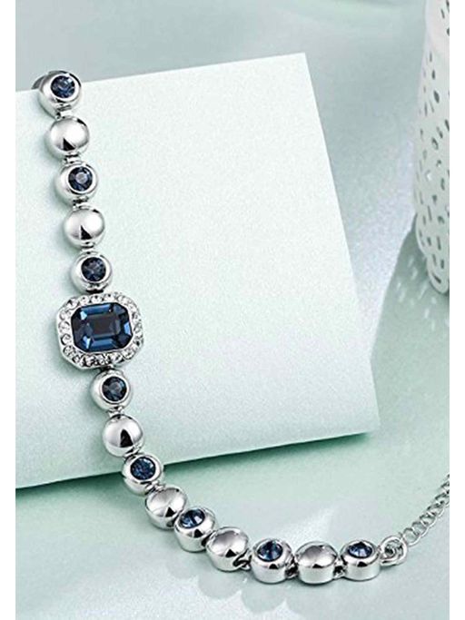 Buy Peora Crystals From Swarovski Divine Angelic Blue Crystal