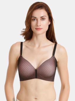 Zivame - Padded Wirefree T-Shirt Bra - Black
