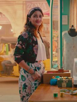 PS Pret by Payal Singhal - Brown Abutilon Crop Jacket