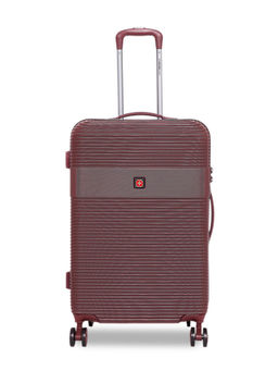 Swiss Brand - CAIRO Cherry Color ABS Material Hard 20" Cabin Trolley