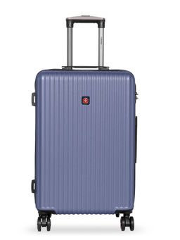 Swiss Brand - RIGA Navy Color ABS Material Hard 20" Cabin Trolley