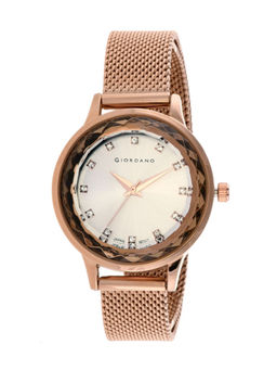 Giordano - Women's Rose Gold Round Analog Watch