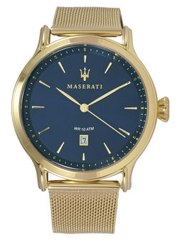 Maserati - Epoca Date Analog Dial Blue Color Men's Watch- R8853118014