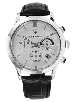 Maserati - Ricordo Chronograph Date Analog Silver Dial Men Watch - R8871633001