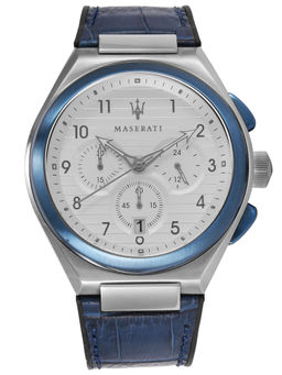 Maserati - Triconic Chronograph Date Analog Dial White Color Men's Watch- R8871639001