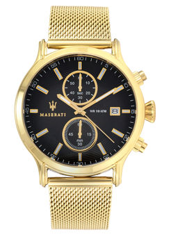 Maserati - Epoca Chronograph Date Analog Dial Black Color Men's Watch- R8873618007