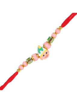 Arendelle - Kids Pink Clown Rakhi For Baby Brother