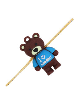Arendelle - Teddy Bear Rakhi For Baby Brother