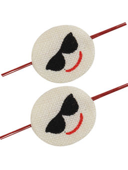 Arendelle - Combo of 2 Cool Smiley Rakhi For Baby Brother