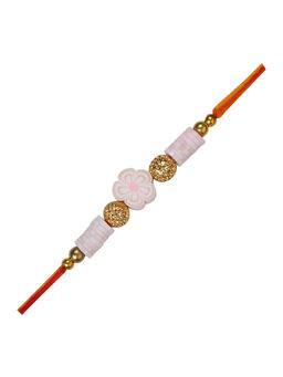 Arendelle - Pink Flower Rakhi For Baby Brother