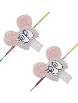 Arendelle - Combo of 2 Handwoven Cartoon Rakhi For Baby Brother