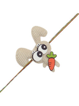Arendelle - Grey Baby Bunny Rakhi For Brother