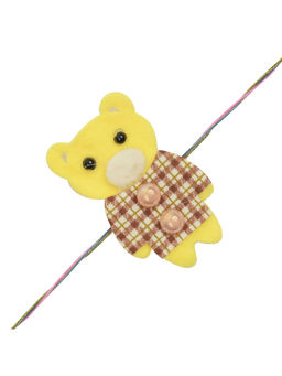 Arendelle - Yellow Bear Rakhi For Baby Brother