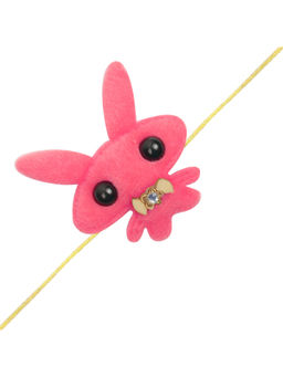 Arendelle - Pink Alien Cartoon Rakhi For Baby Brother