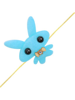 Arendelle - Blue Alien Cartoon Rakhi For Baby Brother