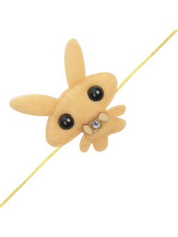 Arendelle - Yellow Alien Cartoon Rakhi For Baby Brother