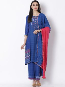 Rangriti - Pink Solid Dupatta