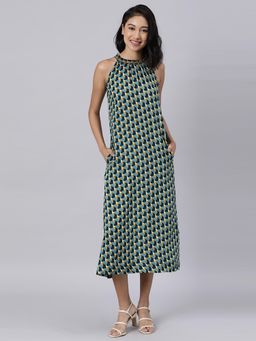 RAREISM - Mustard Printed Dresses