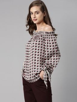 RAREISM - Beige Solid/plain Tops