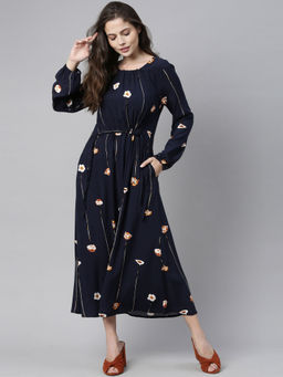 RAREISM - Justnavy Regular Fit Dress