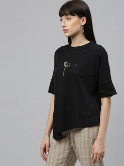 RAREISM - Black Solid T-Shirt