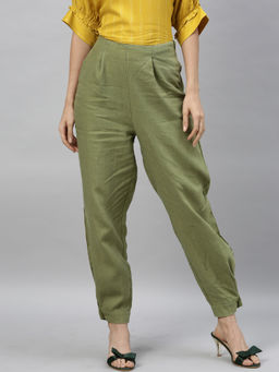 RAREISM - Green Solid Trouser