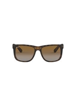 Ray-Ban - 0RB4165 Brown Polarized Justin Wayfarer - 54 mm