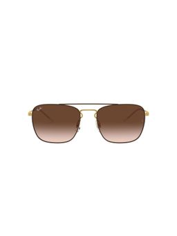 Ray-Ban - 0RB3588 Dark Brown Gradient Youngster Square Sunglasses - 55 mm