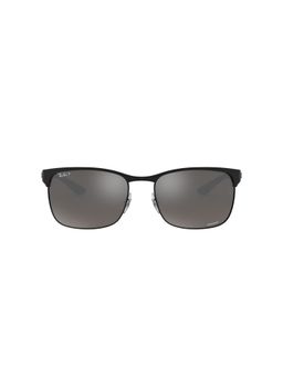 Ray-Ban - 0RB8319CH Silver Anti-Reflective Square Sunglasses - 60mm